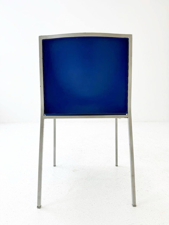 Image 1 of 6 Italian stacking chairs Zip by Marco Maran for Desalto, 1980s