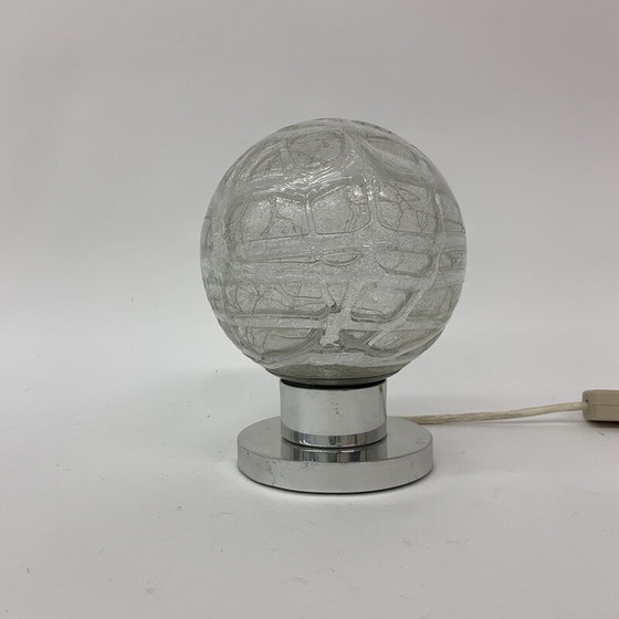 Image 1 of Mid-century glass table lamp by Doria Leuchten, Germany 1970s