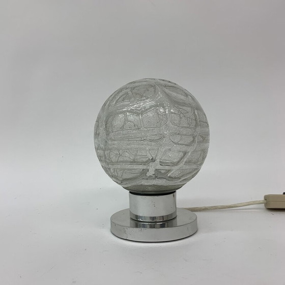 Image 1 of Mid-century glass table lamp by Doria Leuchten, Germany 1970s
