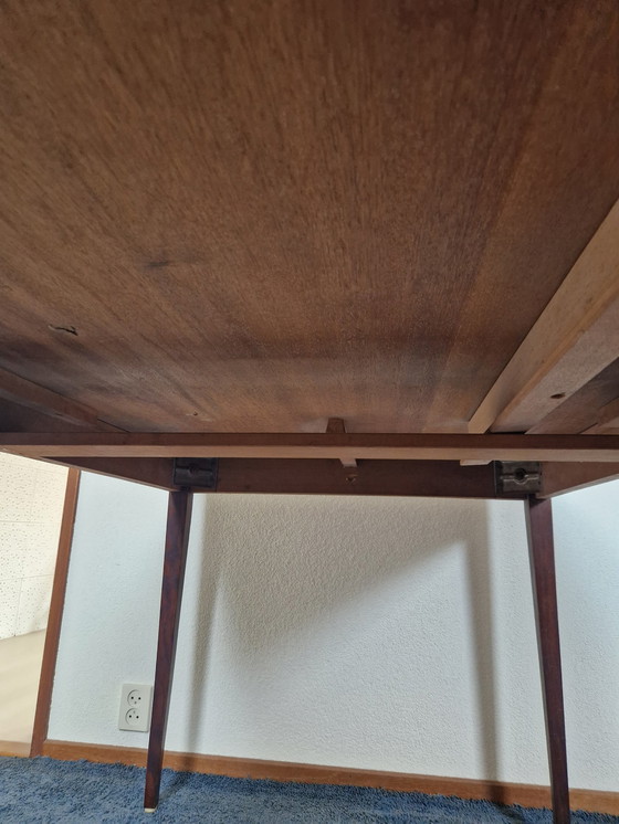 Image 1 of Vintage Palisander 4 person dining table with extension