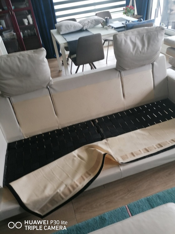 Image 1 of Living Divani sofa + ottoman