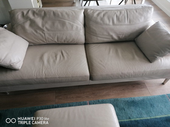 Image 1 of Living Divani sofa + ottoman