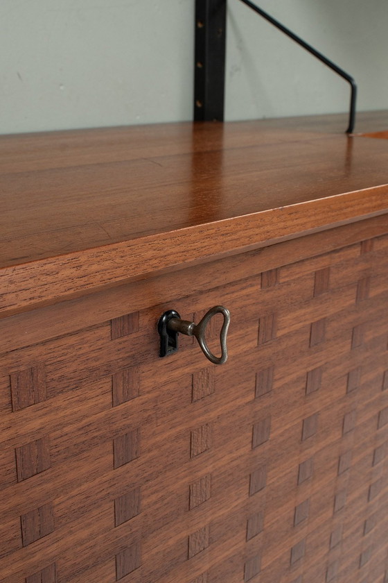 Image 1 of Cadovius Wall System In Teak 71153