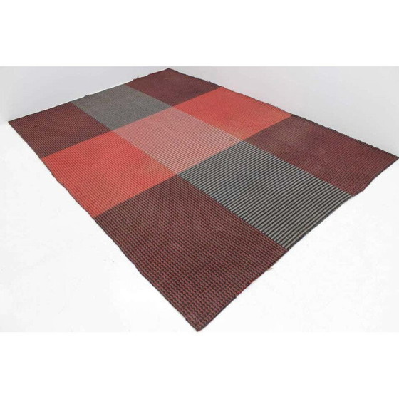 Image 1 of Original vintage geometric rug by Antonín Kybal, 1940