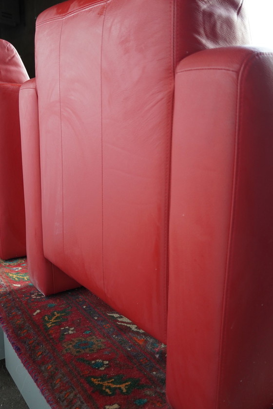 Image 1 of 2 Lounge Armchairs Red