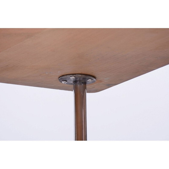 Image 1 of Bauhaus vintage table in chrome steel for Hynek Gottwald, Czechoslovakia 1930