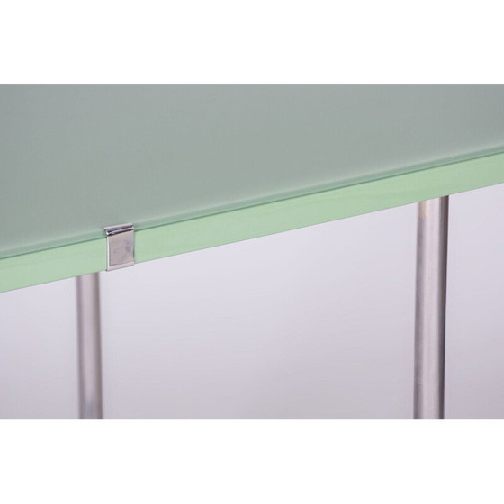 Image 1 of Bauhaus vintage table in chrome steel for Hynek Gottwald, Czechoslovakia 1930