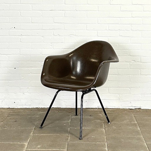 Charles & Ray Eames DAR Fiberglass Armchair by Herman Miller