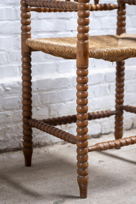 Image 1 of Early 1900s Bobbin Chair from The Netherlands