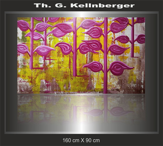 Image 1 of T. G. Kellnberger Original Large Format Painting Xxl