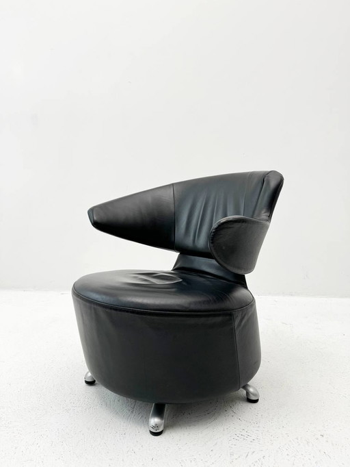 Cassina Aki Biki Canta K06 Fauteuil en cuir