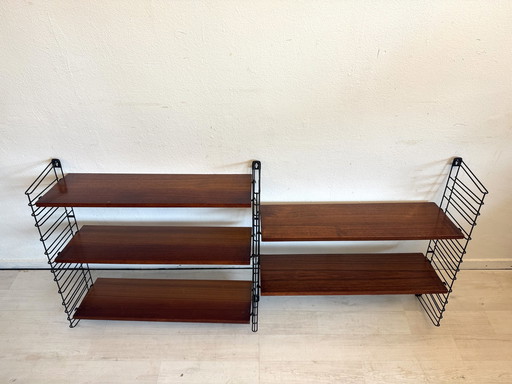 Vintage Teak Tomado Wall Rack