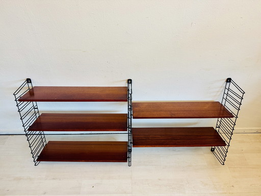 Vintage Teak Tomado Wall Rack