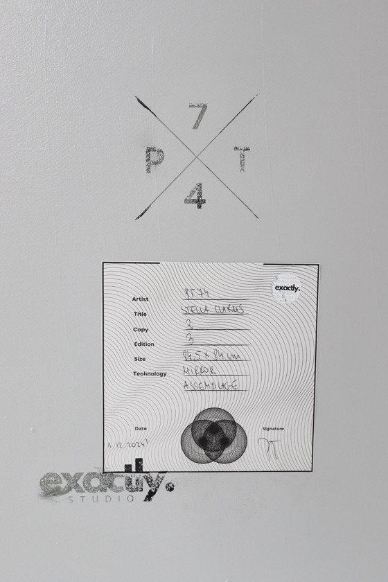Image 1 of Pt/74 For Studio Exactly, Mirror Assemblage, 'Stella Clarus', Limited