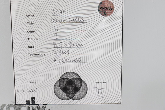 Image 1 of Pt/74 For Studio Exactly, Mirror Assemblage, 'Stella Clarus', Limited