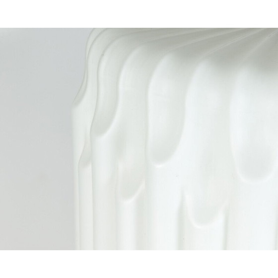 Image 1 of Vintage opal glass suspension by Napako, Czechoslovakia 1960