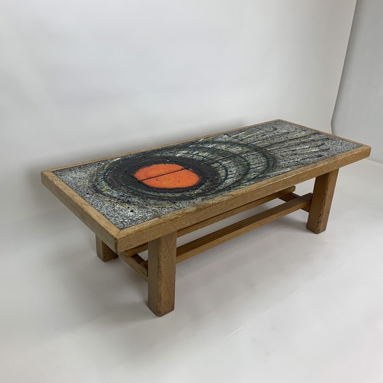 Image 1 of Mid-Century Design Ceramic Coffee Table, 1970’S