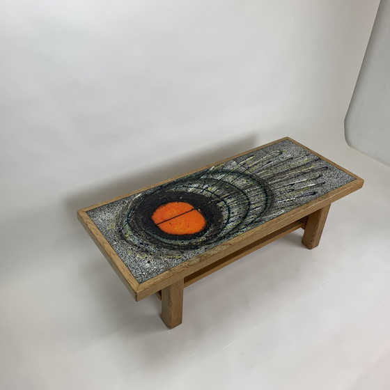 Image 1 of Mid-Century Design Ceramic Coffee Table, 1970’S