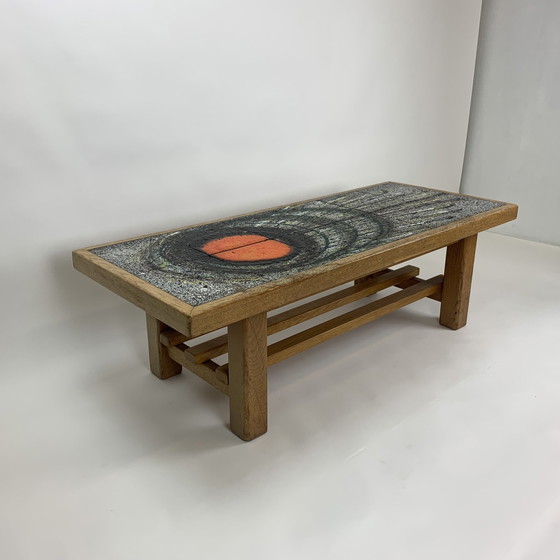 Image 1 of Mid-Century Design Ceramic Coffee Table, 1970’S