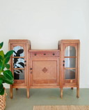 Armoire d'écolier d'Amsterdam avec miroir détaché