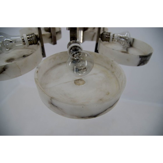 Image 1 of Lampadario vintage in marmo art déco, 1930