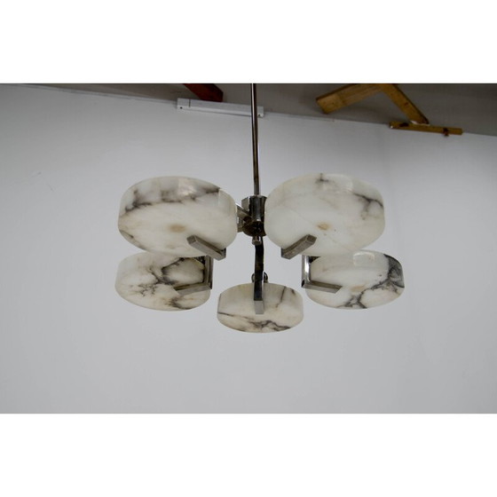 Image 1 of Lampadario vintage in marmo art déco, 1930