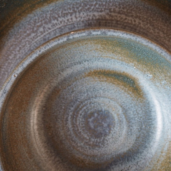 Image 1 of 1970S Serving Bowl, Artisan Pottery