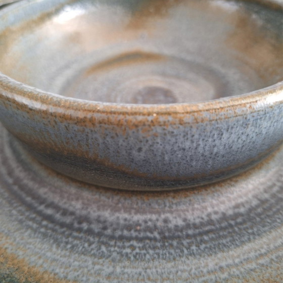 Image 1 of 1970S Serving Bowl, Artisan Pottery