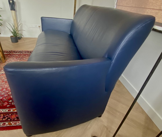 Image 1 of Leolux Leather Two-Seater Sofa