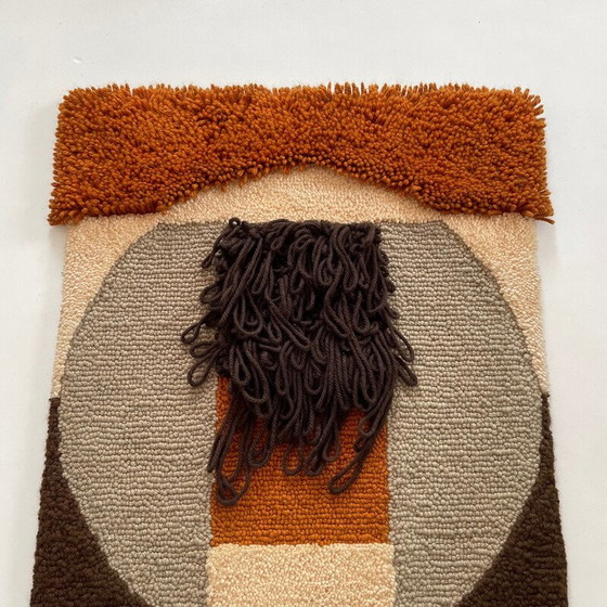 Image 1 of Vintage wool wall rug for Atelier für Teppichkunst, Germany 1970s