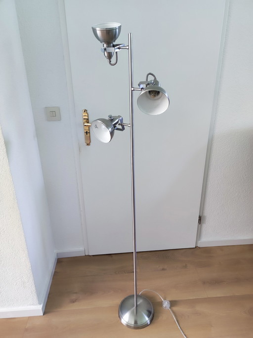 Vintage metal floor lamp