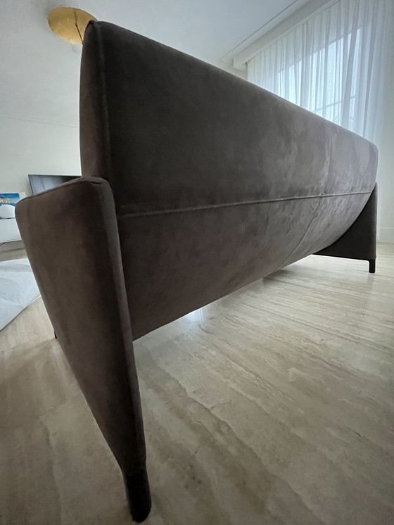 Image 1 of 2x Leolux Felizia Sofa.Fabric Alcantara 5141Taupe