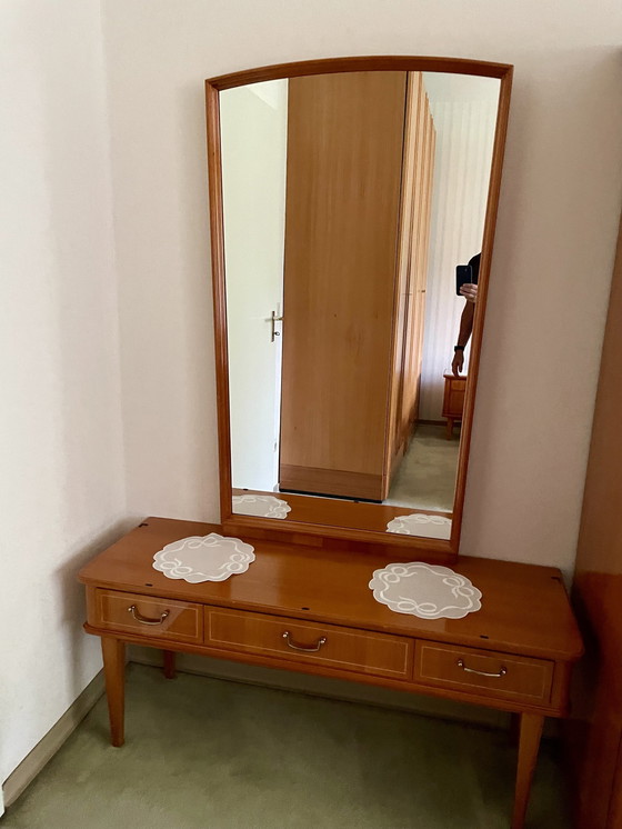 Image 1 of Vintage mirror chest of drawers