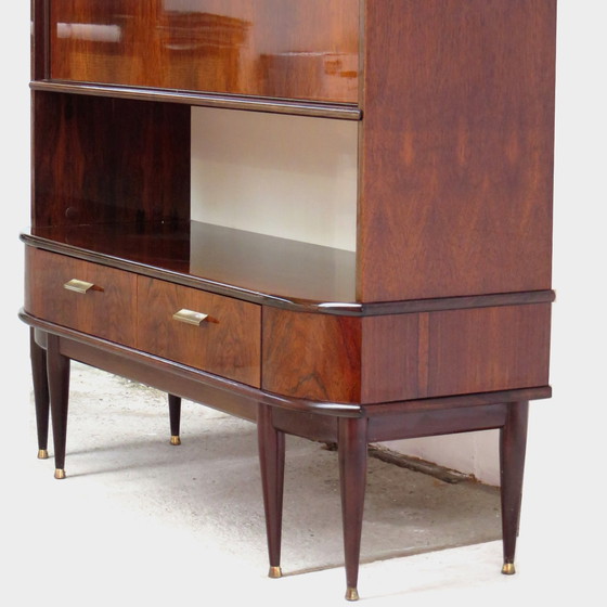 Image 1 of Vintage secretaire bar cabinet