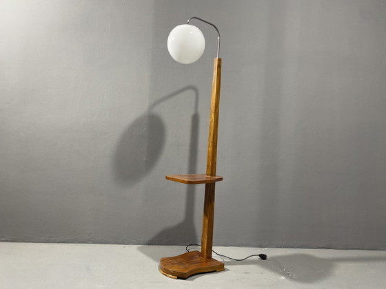 Image 1 of Lámpara de pie Art Déco, década de 1930, Checoslovaquia