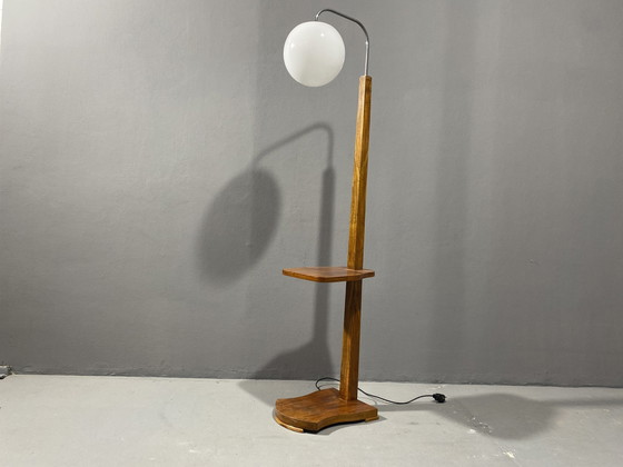 Image 1 of Lámpara de pie Art Déco, década de 1930, Checoslovaquia