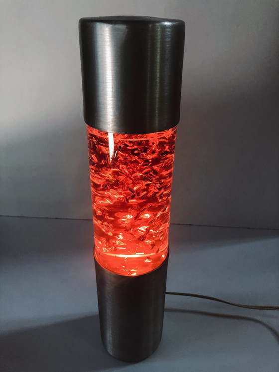 Image 1 of Lampe à Paillettes Vintage - Glitter Lamp - Space Age - 1970