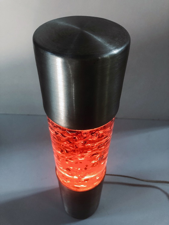 Image 1 of Lampe à Paillettes Vintage - Glitter Lamp - Space Age - 1970