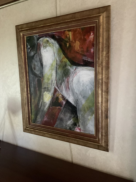 Image 1 of Elly Hartholt Painting Female Nude