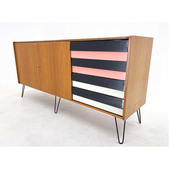 Image 1 of Vintage sideboard with drawers by Jiri Jiroutek, Czechoslovakia 1960