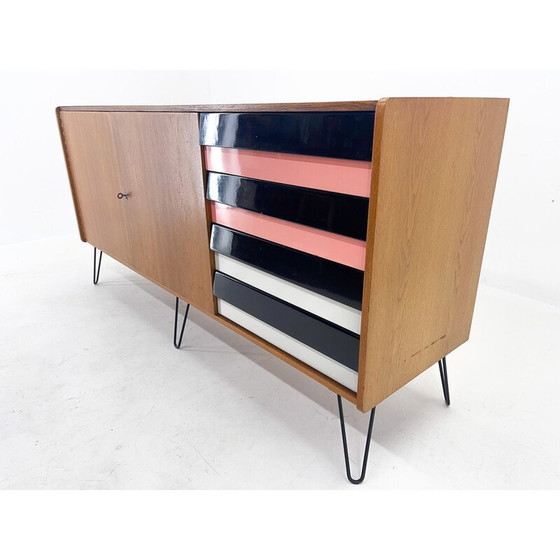 Image 1 of Vintage sideboard with drawers by Jiri Jiroutek, Czechoslovakia 1960