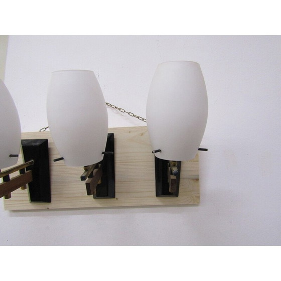 Image 1 of Set di 3 lampade da parete vintage stilnovo