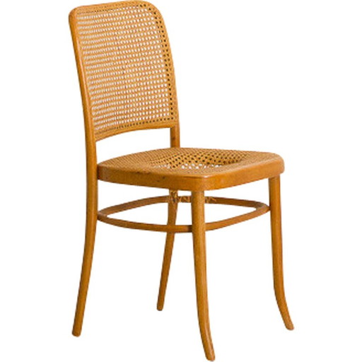 Vintage beech and cane chair