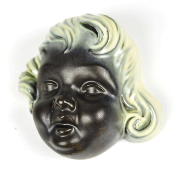 Image 1 of Angelo da parete in ceramica d'epoca, Germania 1950