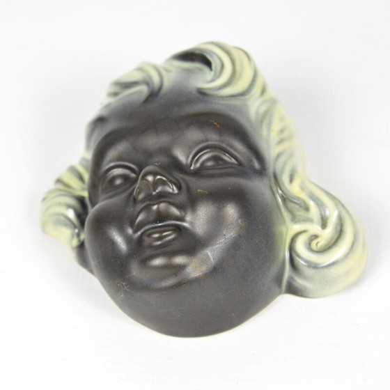 Image 1 of Angelo da parete in ceramica d'epoca, Germania 1950