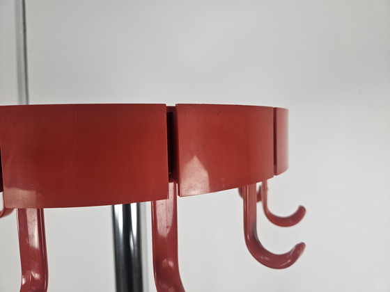 Image 1 of Space Age Coat Hanger In Plastic And Steel By Dal Vera