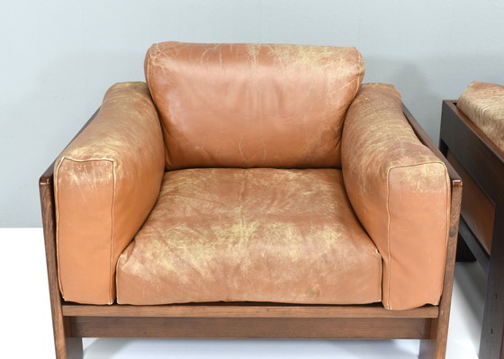 Image 1 of Paire de fauteuils Bastiano par Tobia Scarpa pour GAVINA - Italie, 1975