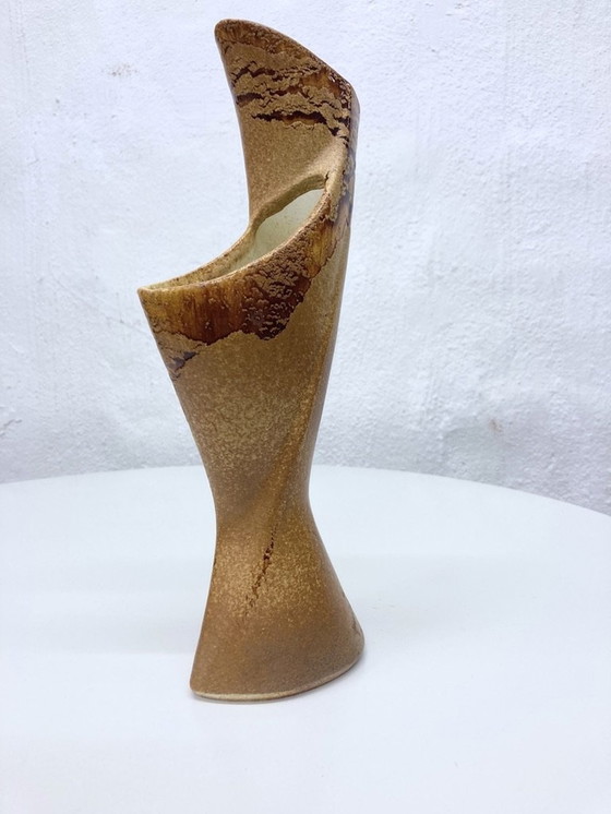 Image 1 of Italian ceramic vase by Bertoncello 60s design Roberto Rigon