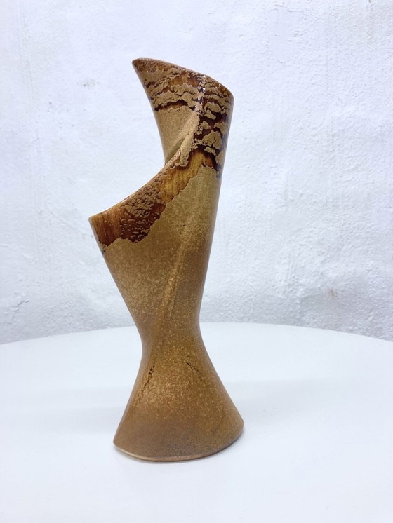 Image 1 of Italian ceramic vase by Bertoncello 60s design Roberto Rigon