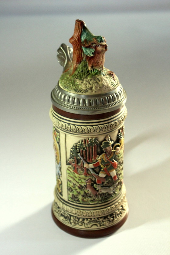 Image 1 of 1960S - Limited Gerz beer mug Gerz Club-Collection No. 0237 from 1999 - collector's item